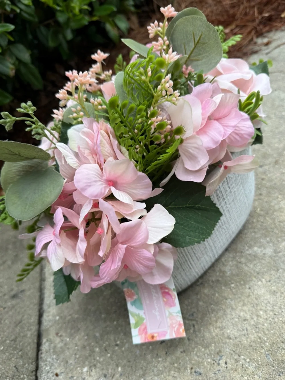 Elegant Pink Floral Arrangement - NWT